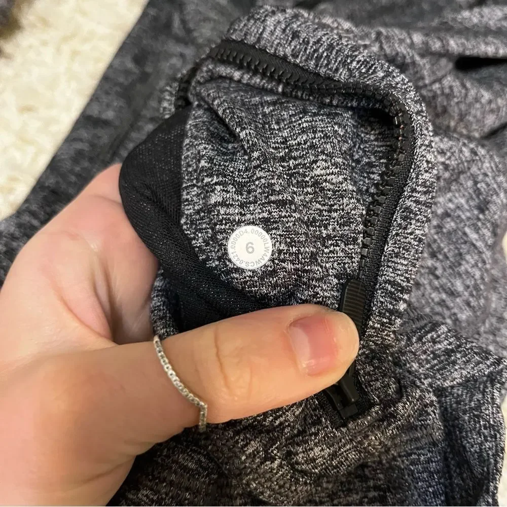lululemon grey define jacket size 6